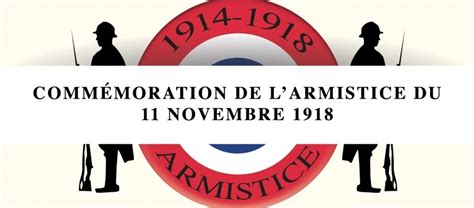 Cérémonie commémorant le 105 anniversaire de la fin de la grande guerre