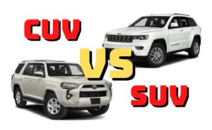 CUV VS SUV | Which One To Choose? – Engineerine