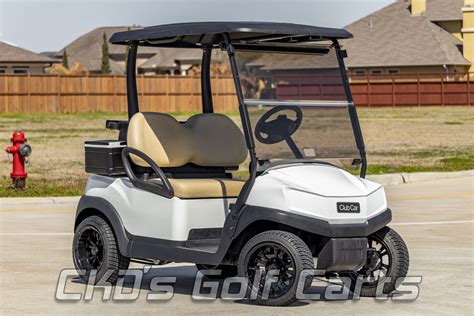 White Tempo Ev Ckd S Golf Carts