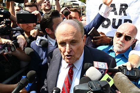 Rudy Giuliani Faces Financially Ruinous Damages After Losing