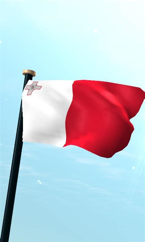 Malta Flag 3d Free Wallpaper Apk For Android Download