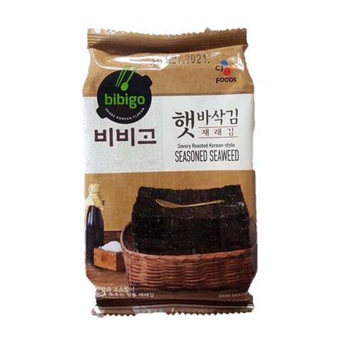 Korean Seasoned Seaweed Laver Gim Kim Seaweed Snack Kim 5g4g