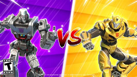 🦾 Megatron vs Bumblebee 🚙 [ nsmash ] – Fortnite Creative Map Code