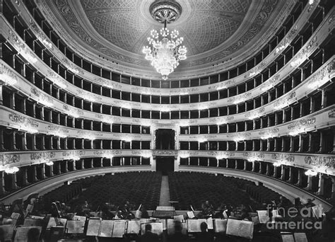 Interior Of La Scala Opera House Photograph by Bettmann - Fine Art America