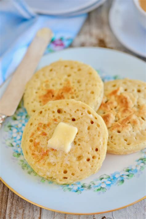 Easy Crumpets Recipe Without Yeast | Deporecipe.co