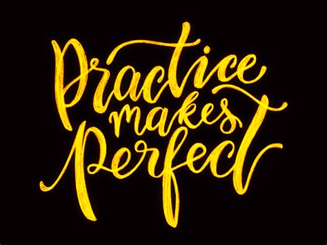 Practice Makes Perfect by doffdog on Dribbble