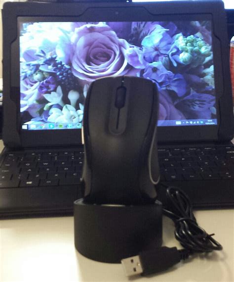 Review: Wireless Rechargeable USB Optical Mouse w/ Docking station ...