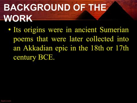 EPIC-OF-GILGAMESH (The Epic of Gilgamesh is an epic poem from ancient ...