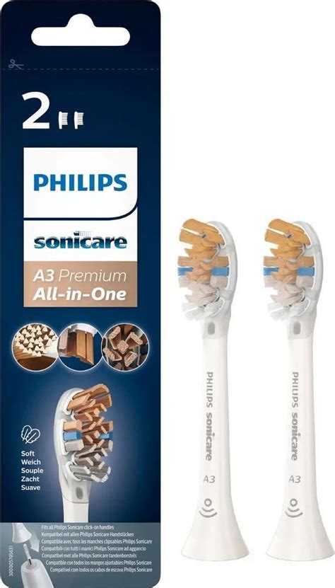 Насадки для электрической зубной щетки Philips Sonicare A3 Premium All ...