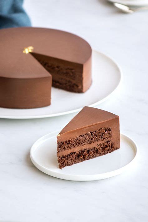 Entremets chocolat Palet Or de Valrhona Empreinte Sucrée Gateau