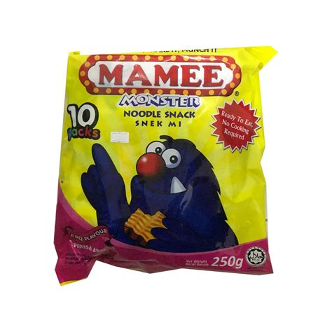 Jual MAMEE MONSTER NOODLE SNACK BBQ FLAVOUR Shopee Indonesia