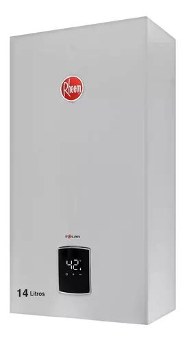 Calefon Gas Licuado 14 Litros Tiro Natural Rheem Ionizado Tipo De Gas