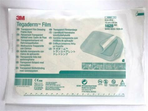 3M Tegaderm Film Bandage, MADE IN THE USA, personal size, choose 6" x ...