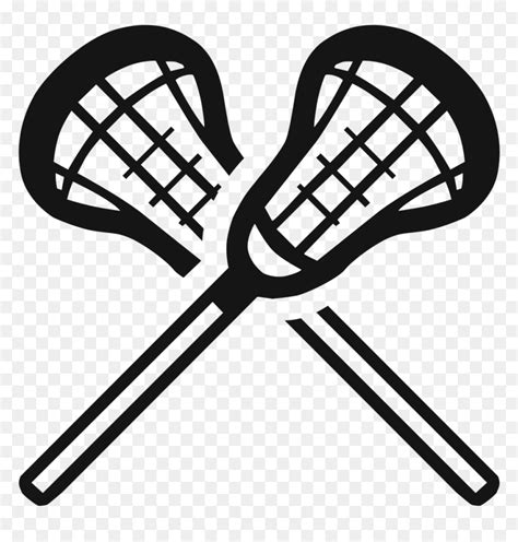 Lacrosse Clipart Black And White