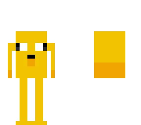 jake the dog | Minecraft Skin