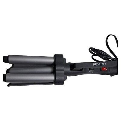 Revlon Hair Waver Wavy Jumbo Barrel Heat Iron Ceramic Model Rv