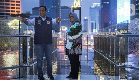 Anies Baswedan Resmikan Halte Transjakarta Bundaran Hi Foto Liputan