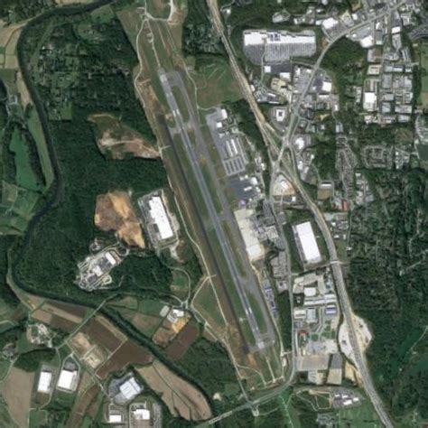 Asheville Regional Airport in Asheville, NC (Google Maps)