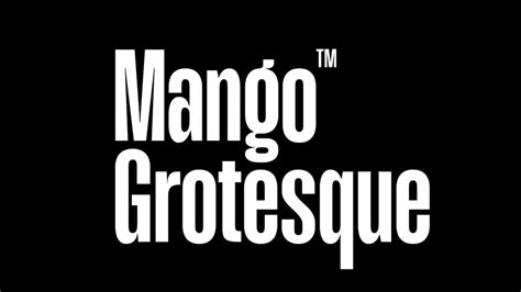 Mango Grotesque: A Versatile Sans Serif Font for Powerful Designs | MyFontLib