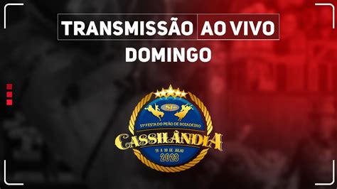 CASSILÂNDIA MS 2023 DOMINGO YouTube