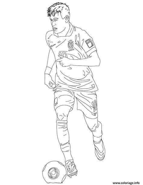 Coloriage De Foot Neymar Haut Coloriage Hd Images Et Imprimable