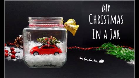 DIY CHRISTMAS IN A JAR Christmas Decorations Ideas Christmas Gifts