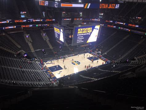 Delta Center Seating Guide: Section 4 View and Information 14