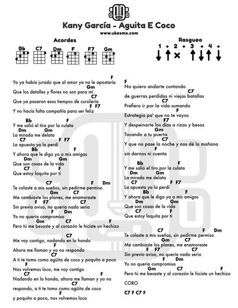 Tutorial Ukulele: Kany García - Agüita e Coco - Ukesmx