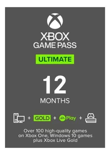 Game Pass Ultimate 12 Meses Garantizados Meses Sin Intereses