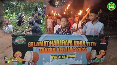 Membuat Oncor Bersama Remaja Karang Taruna Untuk Takbir Keliling Di