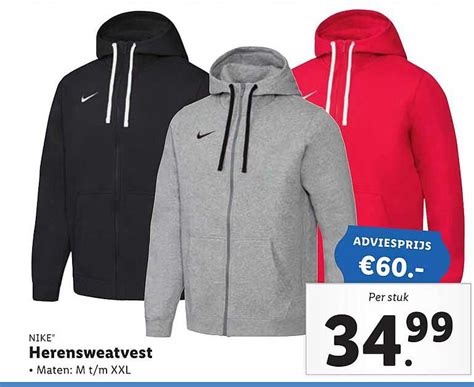 Nike Herensweatvest Aanbieding Bij Lidl 1Folders Nl