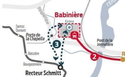 Connexion des lignes 1 et 2 du tramway un nouveau pont lancé au