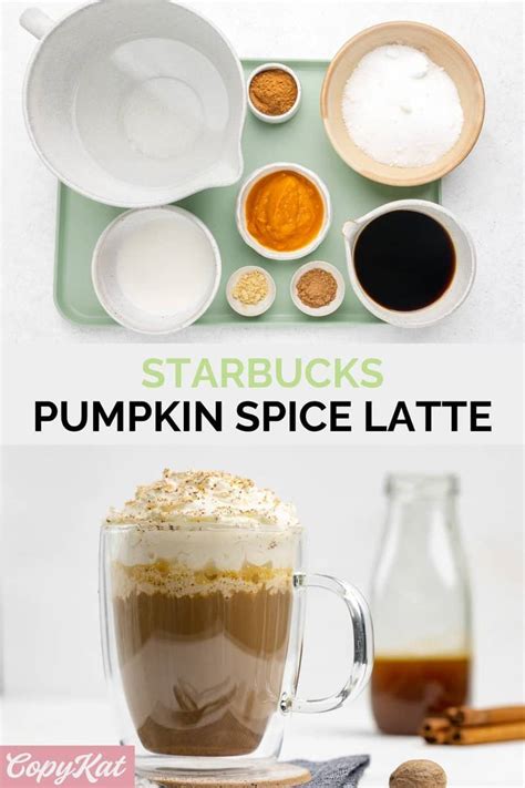 Make Your Own Starbucks Pumpkin Spice Latte Recipe + Video