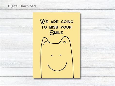 Funny Goodbye Card Farewell Card Printable Coworker Card, 47% OFF