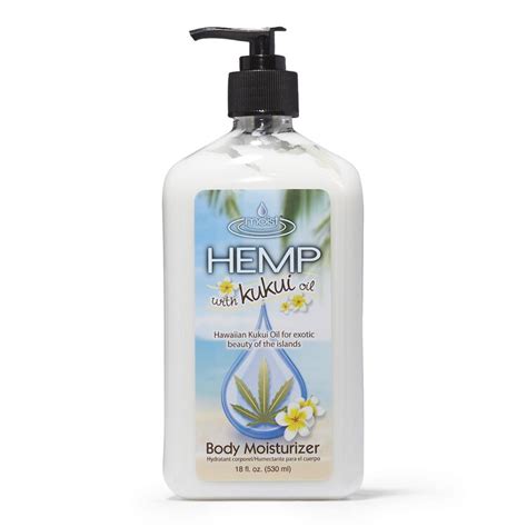 Moist Hemp Kukui Oil Body Moisturizer