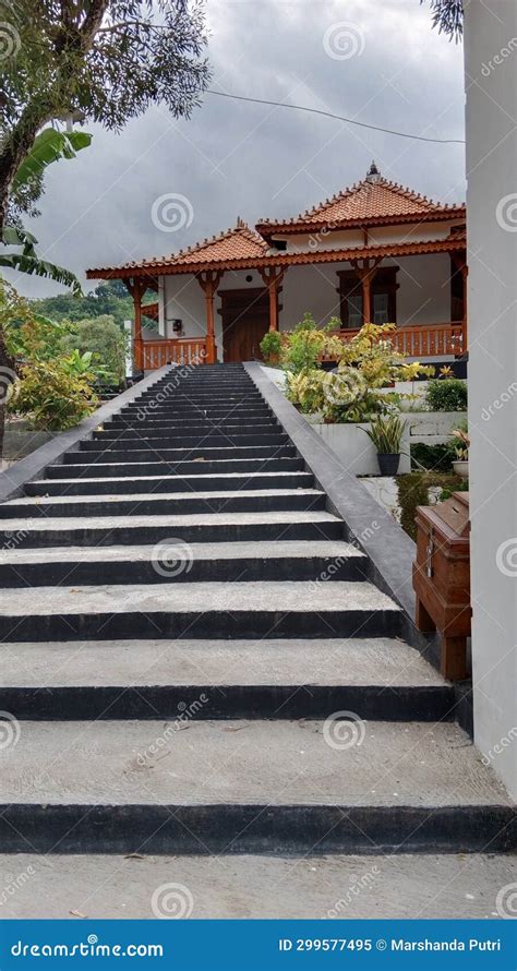 Beautiful and Charming of Rumah Limas Stock Image - Image of ...