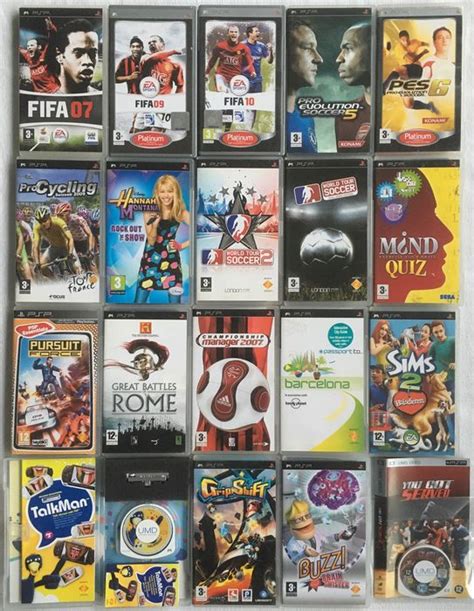 Sony 19 PSP Playstation Portable Games 1 UMD Video Catawiki