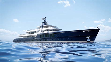 Exclusive 70m In Build CRN Superyacht Project Thunderball Revealed