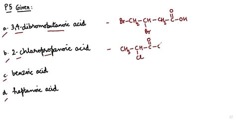 Heptanoic Acid Condensed Structural Formula