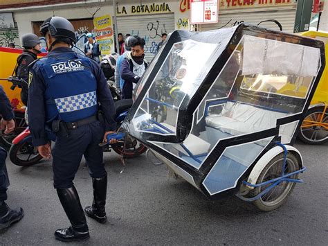 Semovi Implementa En Tl Huac Operativo Para Retirar Mototaxis