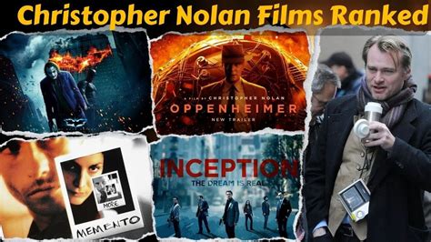 Best To Worst Christopher Nolan All Movies List Ranking 2024 In