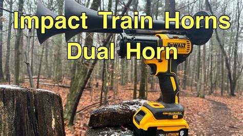 Impact Train Horns Dual Horn Youtube