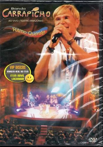 Dvd Banda Carrapicho Ritmo Quente Original Lacrado Raro