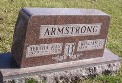 Bertha May Armstrong Homenaje De Find A Grave