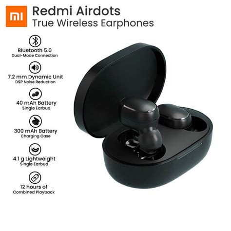 Xiaomi Redmi Airdots Wireless Bluetooth Earbuds Mi Airdots Tws Headset