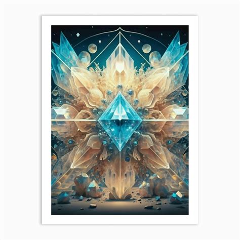 Sacred Geometry Art Print by LuciaGeorge - Fy