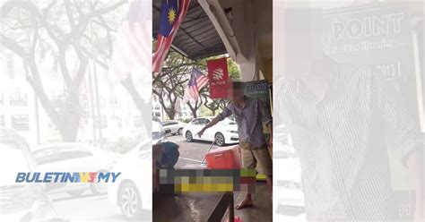 Lelaki Marah Polis Dipercayai Tengah Mabuk Kejadian Pada