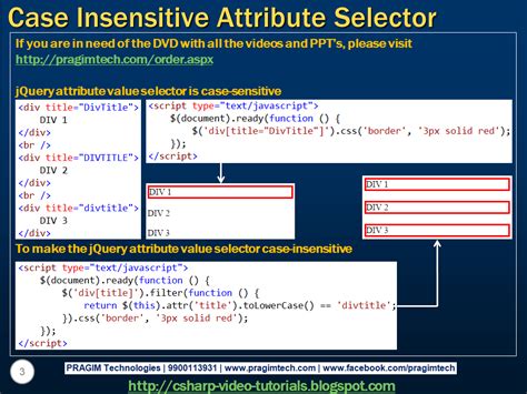 Sql Server Net And C Video Tutorial JQuery Case Insensitive