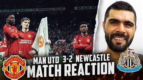 Man Utd Newcastle Mckola Reacts Youtube