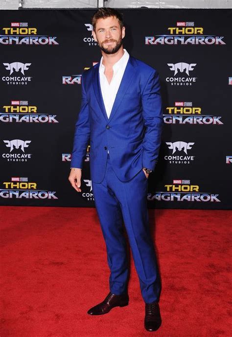 Chris Hemsworth Just Proved Navy Isn't the Only Blue You Need